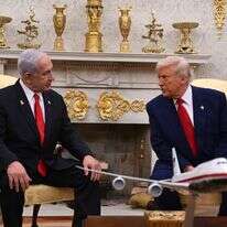 נתניהו וטראמפ בבית הלבן | אבי אוחיון, לע"מ