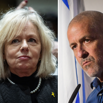 ראש השב"כ רונן בר uהיועמ"שית גלי בהרב-מיארה | אבשלום ששוני - פלאש 90 ויונתן זינדל - פלאש 90
