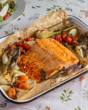 סלמון עם שומר וקולרבי | גיא אשכנזי, Agency Karela סלמון עם שומר וקולרבי | גיא אשכנזי, Agency Karela