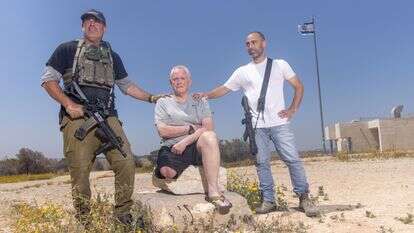 מימין: שגיא ארד, ברוך כהן ואוהד דרזמן | יוסי אלוני