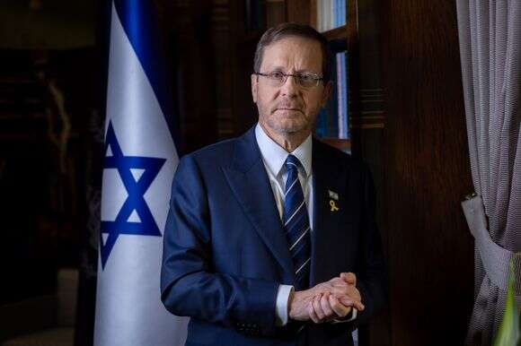 נשיא המדינה יצחק (בוז'י) הרצוג | אריק סולטן