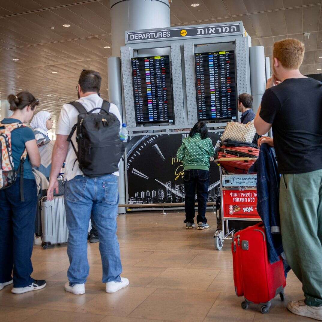 נמל התעופה בן גוריון, אחרי ירי הטיל מתימן | חיים גולדברג, פלאש 90 נמל התעופה בן גוריון, אחרי ירי הטיל מתימן | חיים גולדברג, פלאש 90