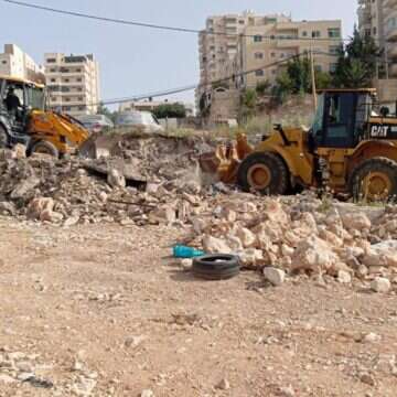 העבודות במחסום | אגף דוברות וקשרי ציבור במשרד הביטחון
