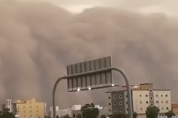 סופת חול, אילוסטרציה | צילום מסך מיוטיוב סופת חול, אילוסטרציה | צילום מסך מיוטיוב