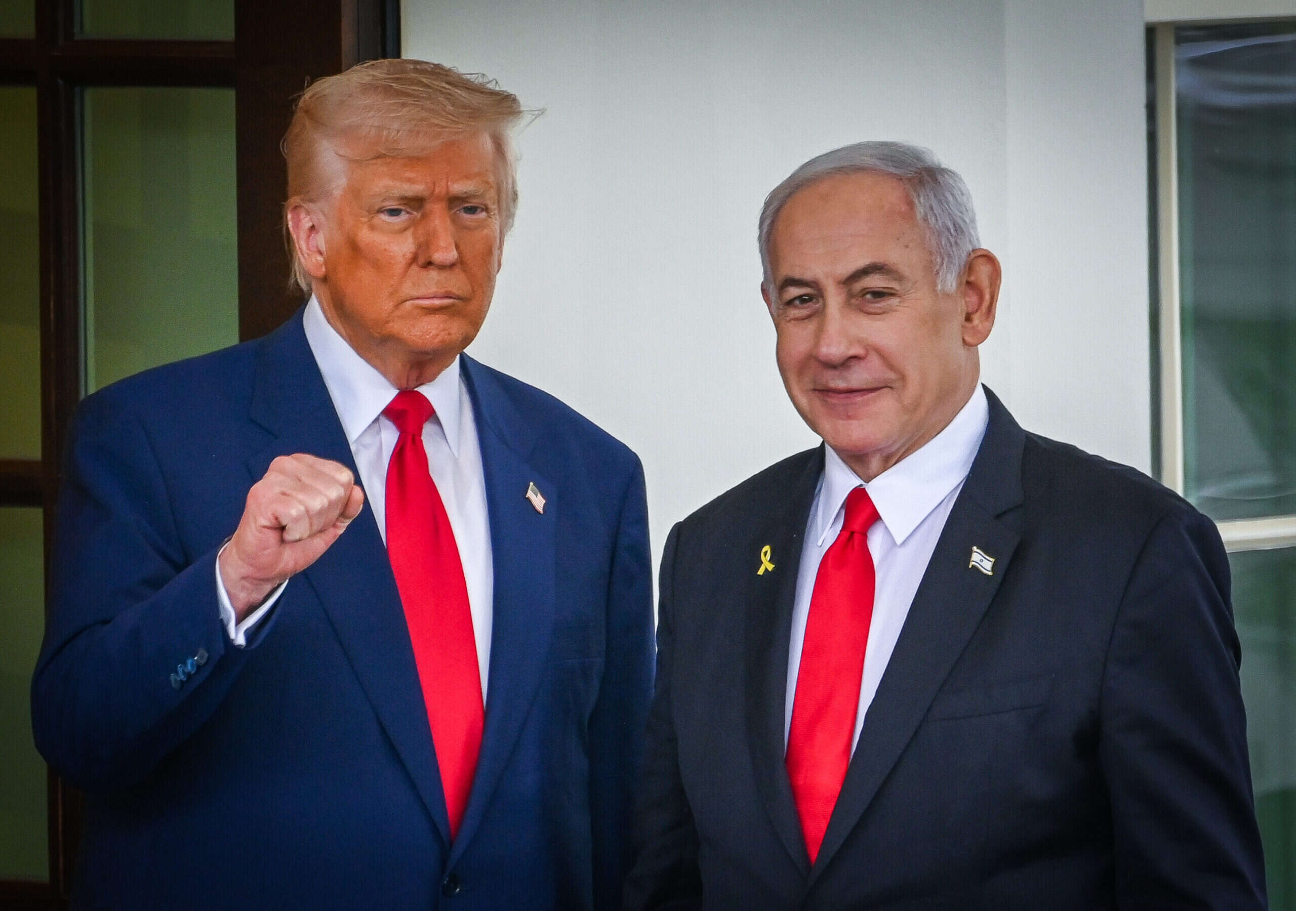 דונלד טראמפ ובנימין נתניהו | לירי אגמי, פלאש 90