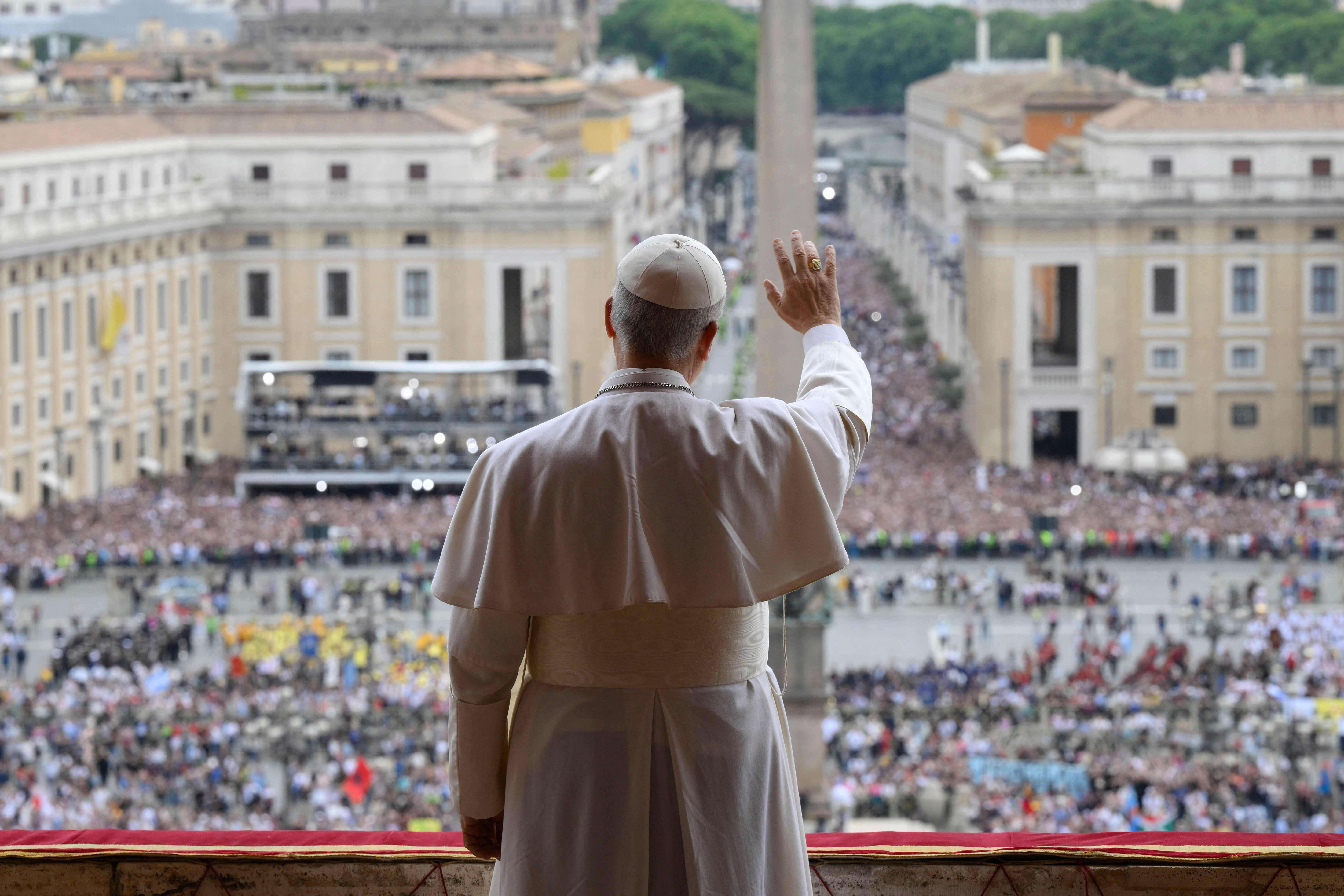 האפיפיור ליאו ה־14 | VATICAN MEDIA / AFP האפיפיור ליאו ה־14 | VATICAN MEDIA / AFP