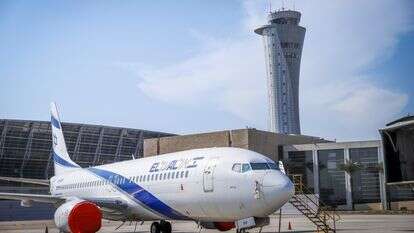 מטוס אל על בנתב"ג | יוסי אלוני - פלאש 90