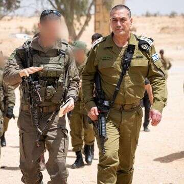 הרמטכ"ל בסיור במרכז הלאומי לאימונים ביבשה | דובר צה"ל
