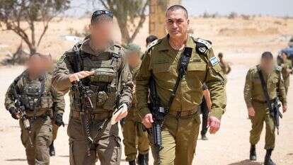 הרמטכ"ל בסיור במרכז הלאומי לאימונים ביבשה | דובר צה"ל