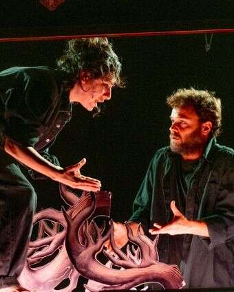 מתוך ההצגה "הכל נשאר חי" | דוד קפלן