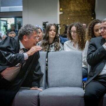 שר המשפטים יריב לוין והשופט יצחק עמית | חיים גולדברג, פלאש 90