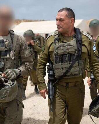 הרמטכ"ל אייל זמיר ברצועת עזה | דובר צה"ל