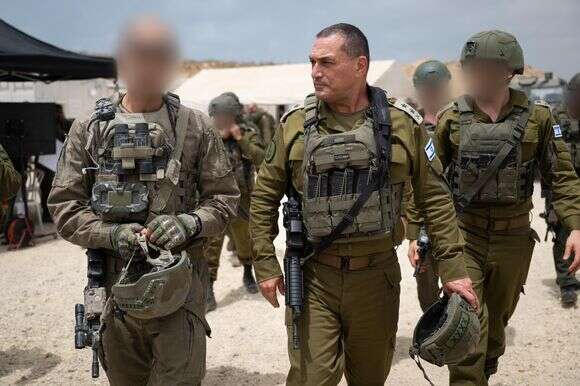 הרמטכ"ל אייל זמיר ברצועת עזה | דובר צה"ל