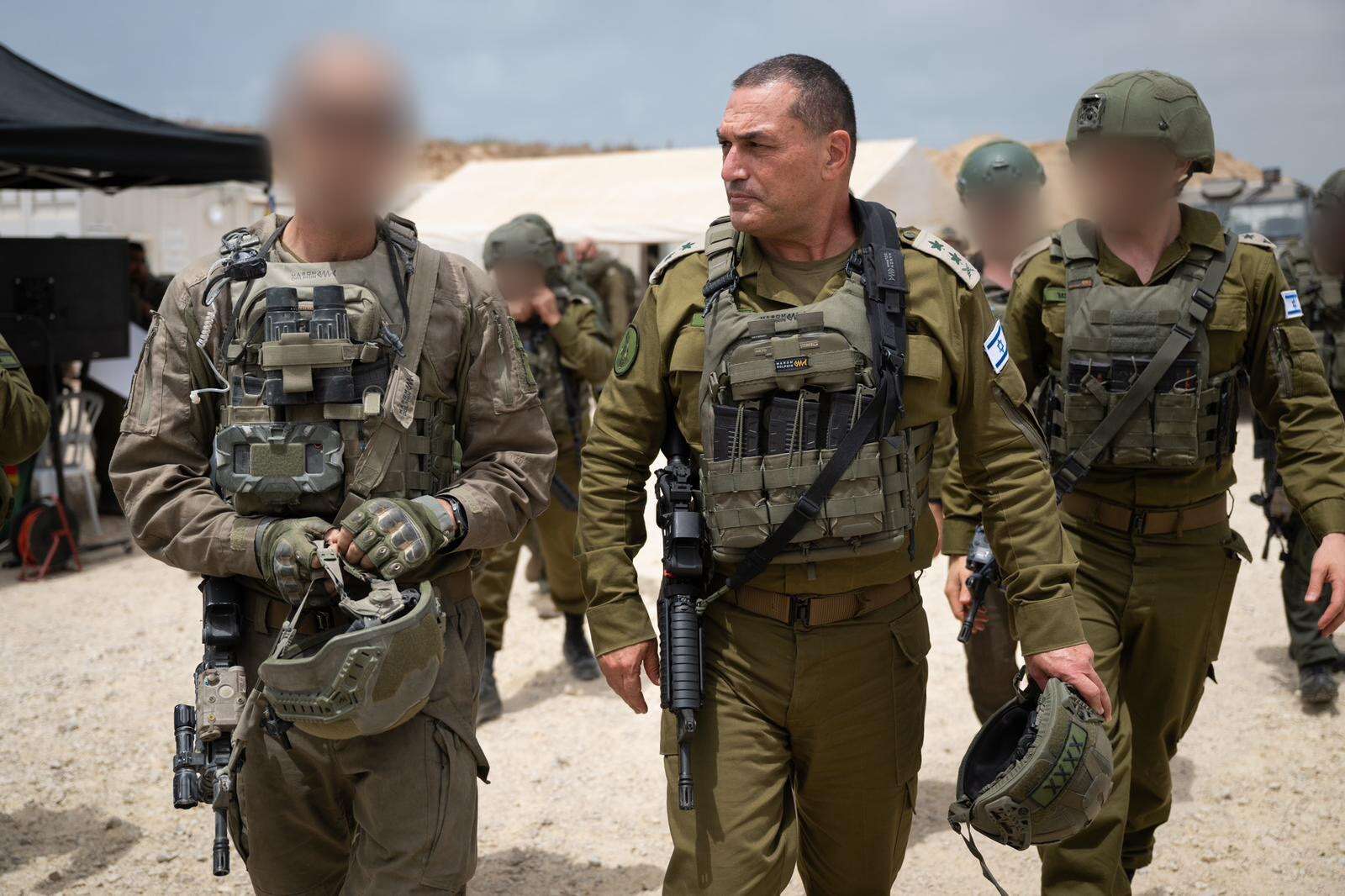 הרמטכ"ל אייל זמיר ברצועת עזה | דובר צה"ל הרמטכ"ל אייל זמיר ברצועת עזה | דובר צה"ל