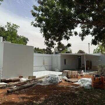 עבודות שיקום בקיבוץ כרם שלום | מנהלת תקומה