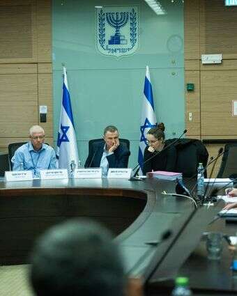 דיון על חוק הגיוס בוועדת החוץ והביטחון של הכנסת | יונתן זינדל, פלאש 90