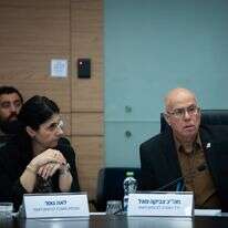 יו"ר הוועדה, ח"כ צביקה פוגל בוועדה לביטחון לאומי | יונתן זינדל, פלאש 90