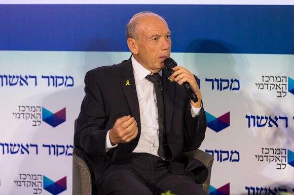 מבקר המדינה מתניהו אנגלמן בוועידת ביטחון וטכנולוגיה 2 במרכז האקדמי לב | לירון מולדובן