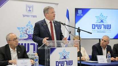 שר החינוך יואב קיש בהצגת התוכנית | עוז שכטר