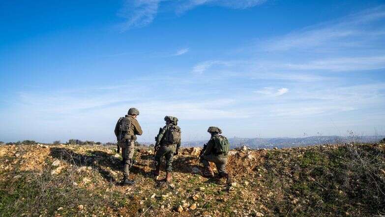 לוחמי מילואים בגבול לבנון, ארכיון | דובר צה"ל