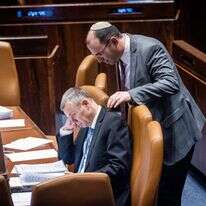 ח"כ רוטמן והשר לוין בכנסת | יונתן זינדל, פלאש 90 ח"כ רוטמן והשר לוין בכנסת | יונתן זינדל, פלאש 90