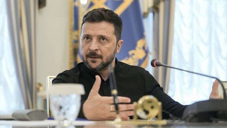 נשיא אוקראינה, וולודימיר זלנסקי | EPA נשיא אוקראינה, וולודימיר זלנסקי | EPA