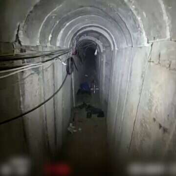 מנהרה מתחת לבית החולים האירופי בחאן יונס, רצועת עזה | דובר צה"ל