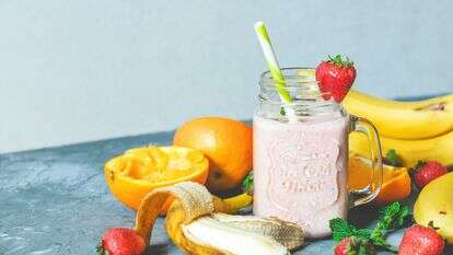 שייק זרעי צ'יה ובננה | חלי ממן שייק זרעי צ'יה ובננה | חלי ממן