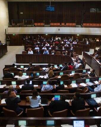 נתניהו נואם במליאת הכנסת. מאי 25' | מרים אלסטר, פלאש 90