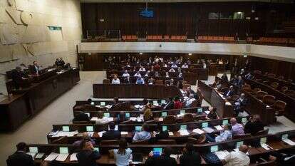 נתניהו נואם במליאת הכנסת. מאי 25' | מרים אלסטר, פלאש 90