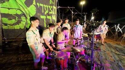 חניכי שבט משואות בטקס | אבי שינדלר