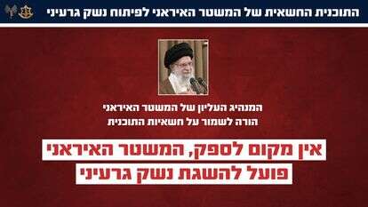 התוכנית החשאית של המשטר האיראני לפיתוח נשק | דובר צה"ל