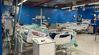 תמונות היערכות לחירום
והעברת מטופלים למרחב מוגן  במרכז הרפואי שמיר | המרכז הרפואי שמיר