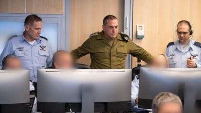 הרמטכ"ל בהערכת מצב בבור חיל האוויר | דובר צה"ל