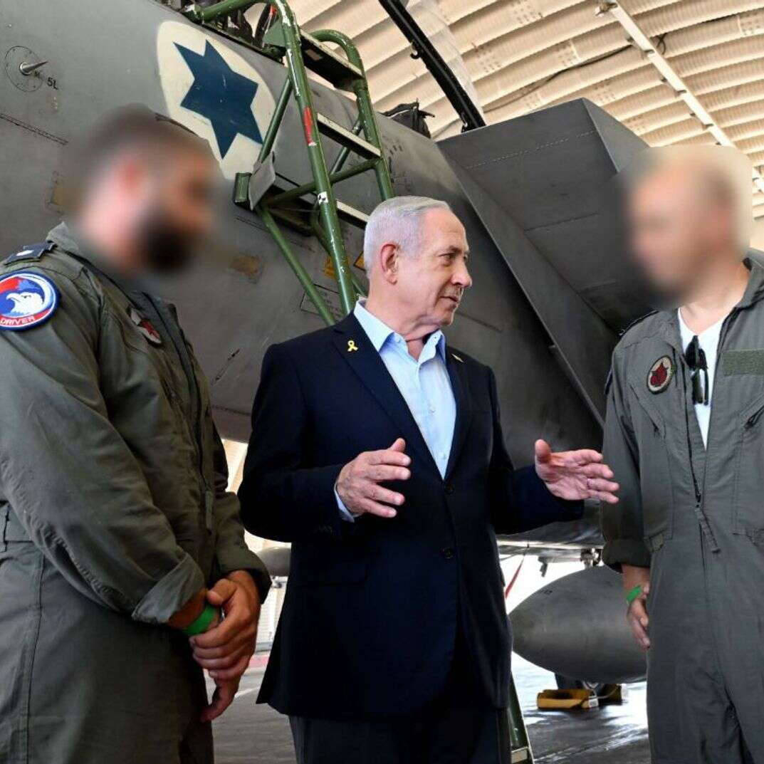 ראש הממשלה נתניהו בבסיס תל נוף | אבי אוחיון - לע״מ ראש הממשלה נתניהו בבסיס תל נוף | אבי אוחיון - לע״מ