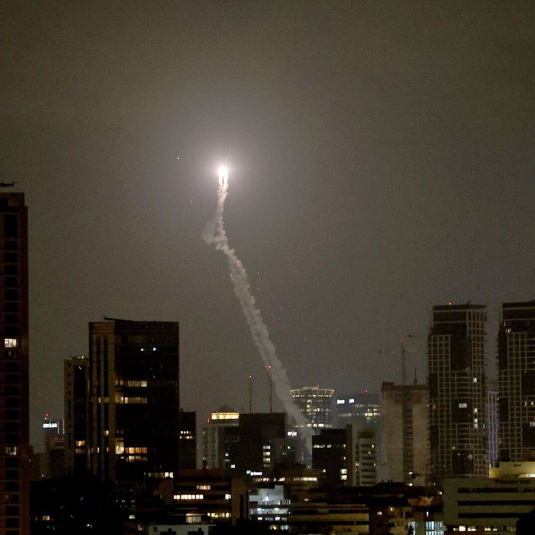 יירוט טילים בשמי ישראל | EPA