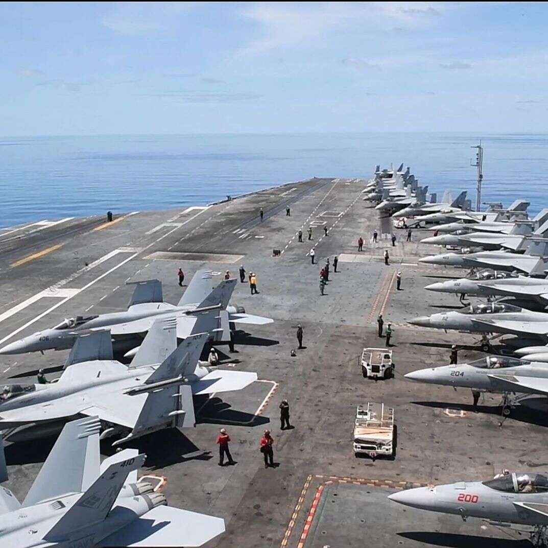 נושאת המטוסים האמריקנית USS נימיץ | AFP נושאת המטוסים האמריקנית USS נימיץ | AFP