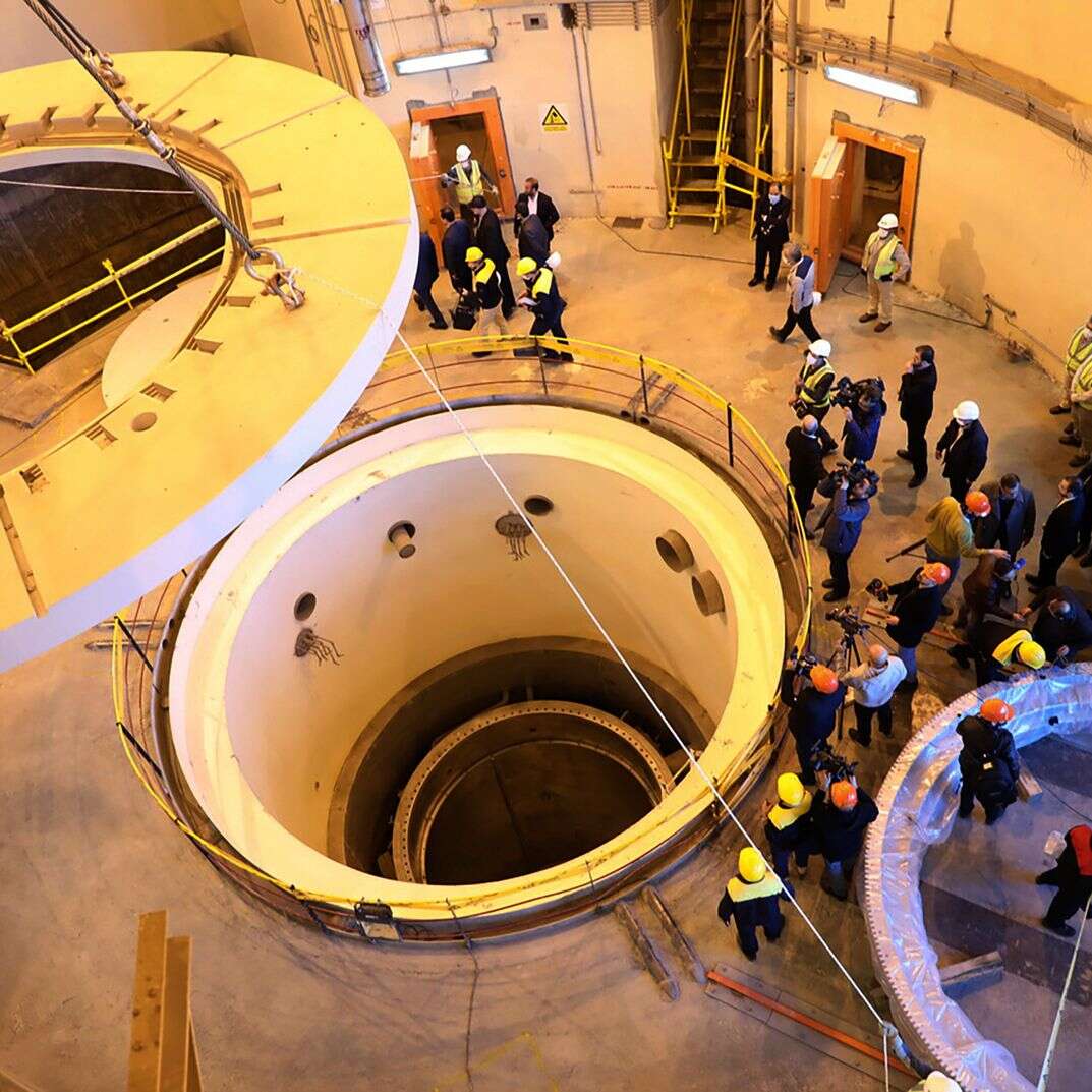 מתקן מים כבדים בכור הגרעיני באראק, איראן | AP מתקן מים כבדים בכור הגרעיני באראק, איראן | AP
