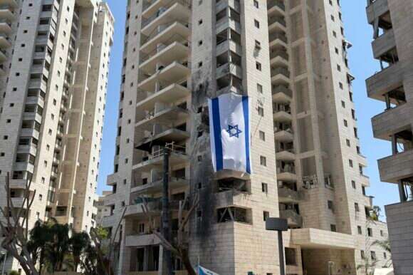 הממ"דים בפתח־תקווה שספגו פגיעה ישירה | רוני ורטהיימר