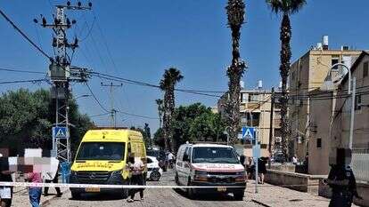 זירת נפילת הכטב"מ בצפון | מד"א