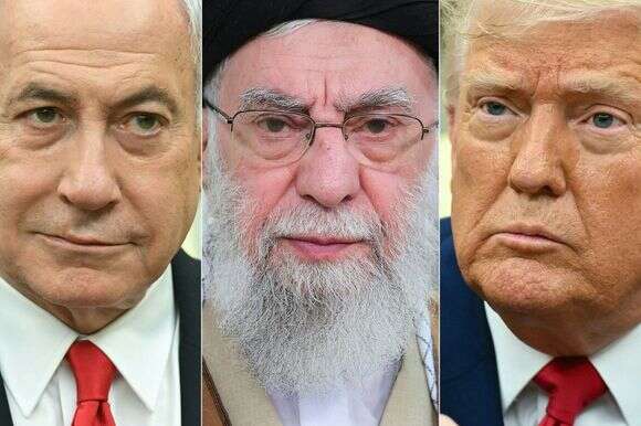 עם כלביא: הנשיא טראמפ, מנהיג איראן חמינאי, ראש ממשלת ישראל נתניהו | AFP עם כלביא: הנשיא טראמפ, מנהיג איראן חמינאי, ראש ממשלת ישראל נתניהו | AFP
