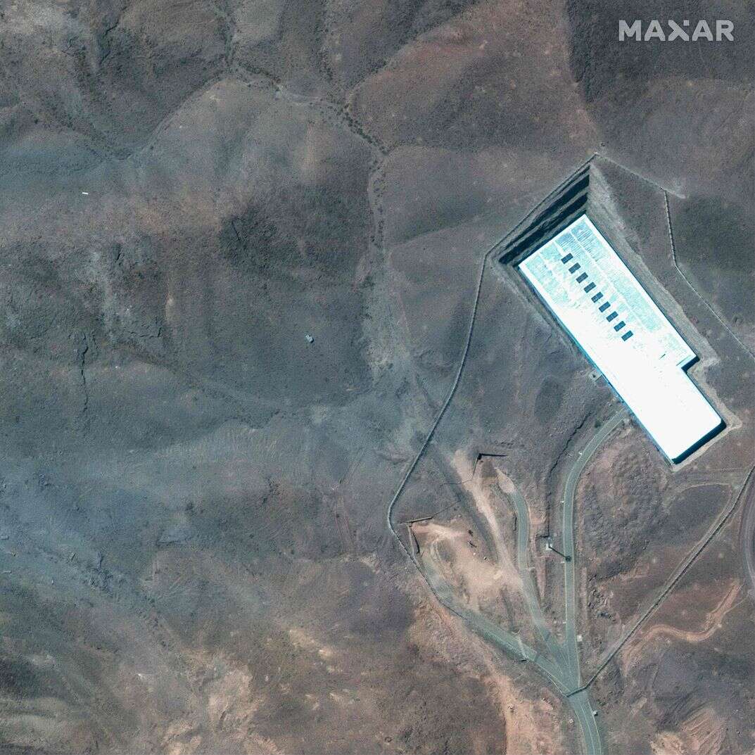 פורדו לאחר התקיפה האמריקנית | AFP פורדו לאחר התקיפה האמריקנית | AFP
