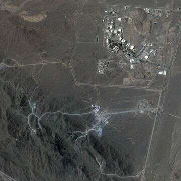 מתקני הגרעין בנתנז | Planet Labs, AFP