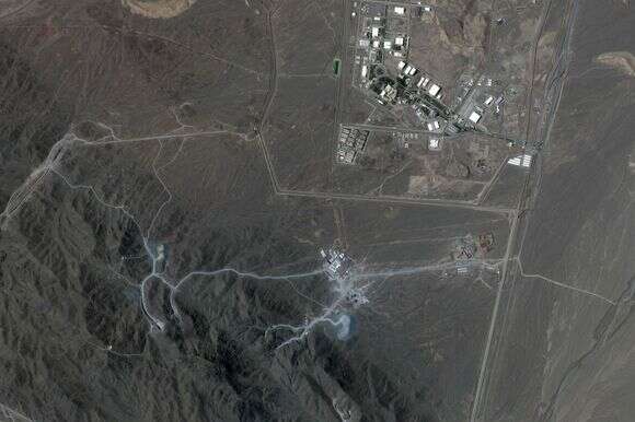 מתקני הגרעין בנתנז | Planet Labs, AFP