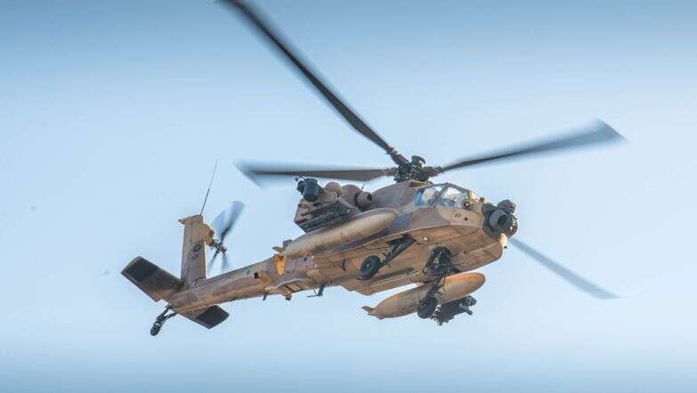 מסוק אפאצ'י של חיל-האוויר | דובר צה"ל מסוק אפאצ'י של חיל-האוויר | דובר צה"ל