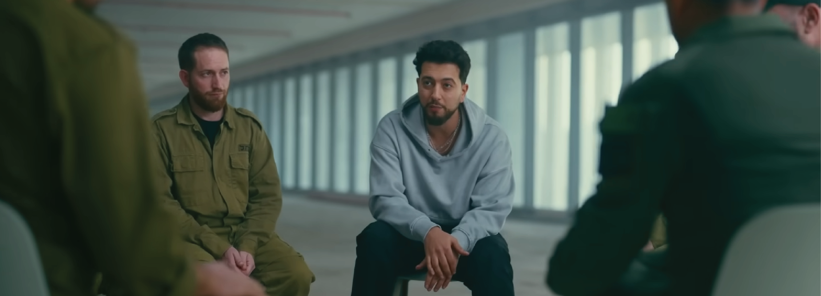 קול שחיכה לצאת. סרטון המילואמניקים | צילום מסך באדיבות תאגיד השידור כאן קול שחיכה לצאת. סרטון המילואמניקים | צילום מסך באדיבות תאגיד השידור כאן