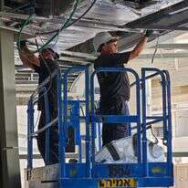 עבודות שיקום בבית החולים סורוקה במבנה שנפגע | דוברות סורוקה