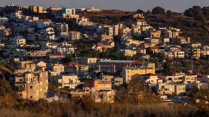 מועצה מקומית ג'יש, ליד הר מירון שבגליל | דוד כהן ,פלאש 90