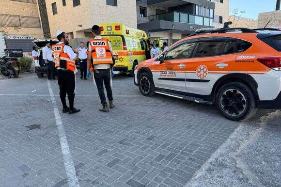 ילדה בת 5 נפגעה מרכב בבית שמש | איחוד הצלה