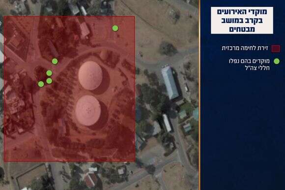 מפת האירועים במהלך הקרב במושב מבטחים | דובר צה"ל מפת האירועים במהלך הקרב במושב מבטחים | דובר צה"ל